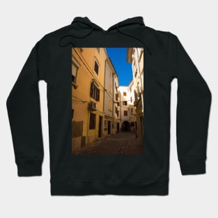 Street in Piran, Slovenia Hoodie